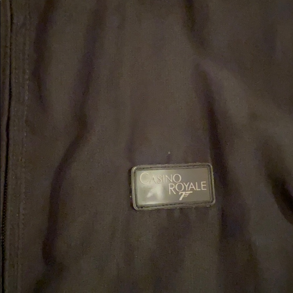 Original rain/ wind jacket from the Bond movie set